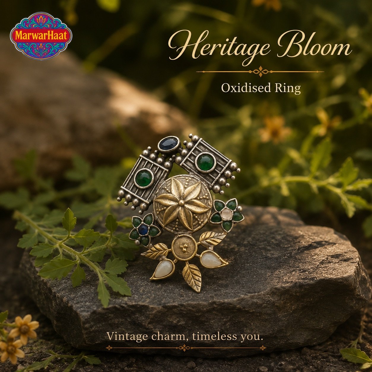 Store Heritage Bloom Ring